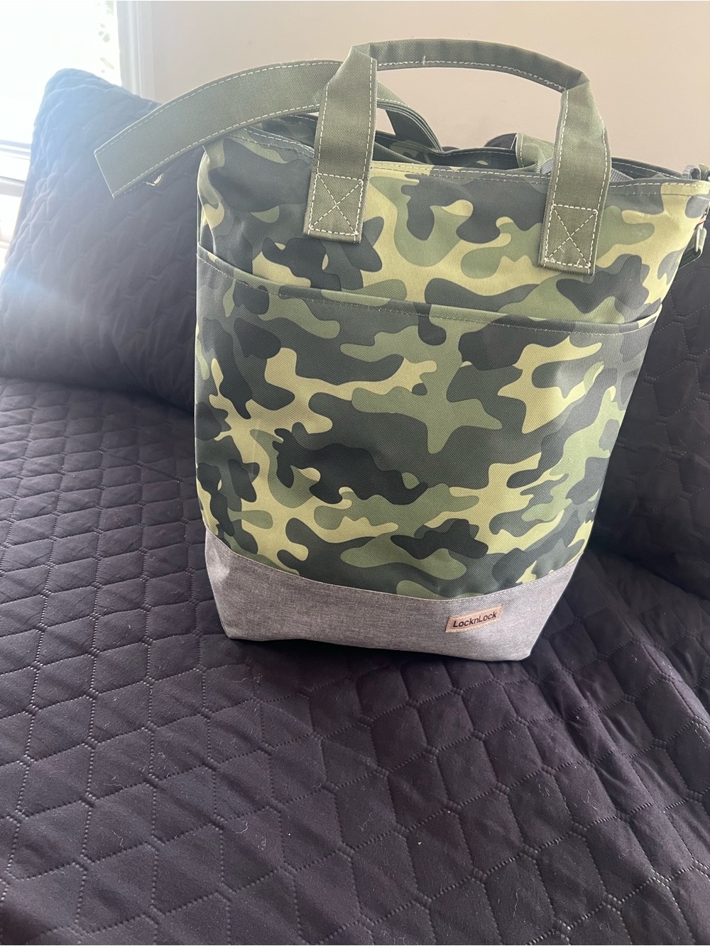 LocknLock Insulated Tote Camo NWOT